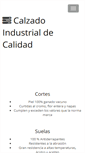 Mobile Screenshot of calzadoindustrial.mx